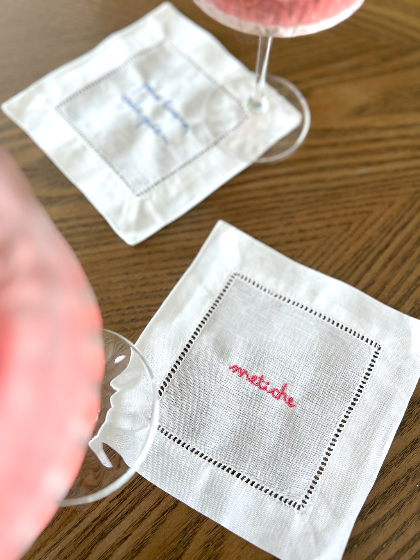 Chisme Time | Set of 4 Cocktail Napkins