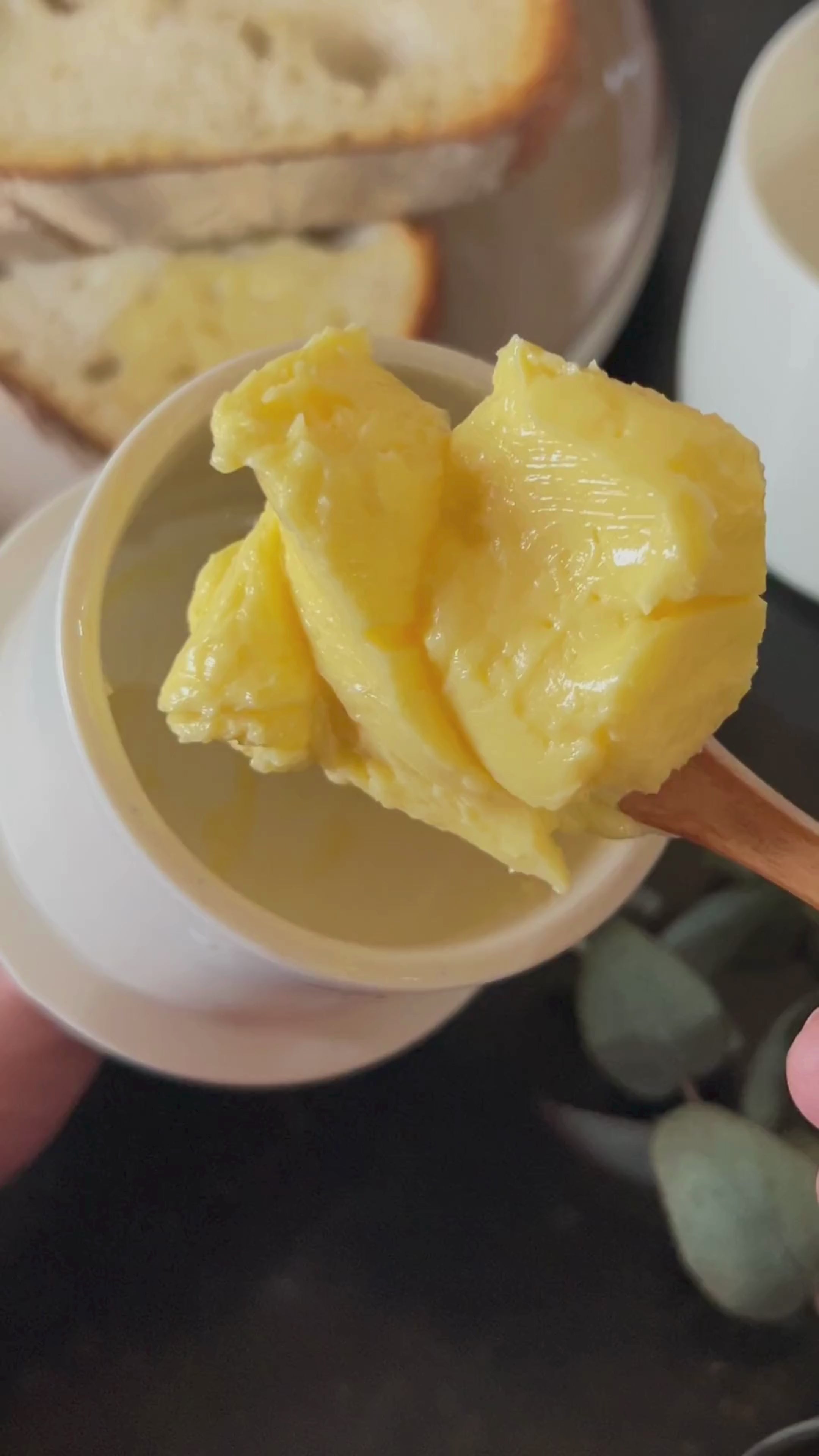 The 554 Butter Crock in Snow – 554 East Jones